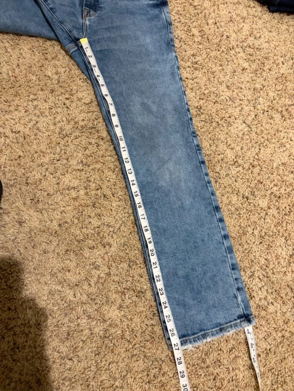 Good American Soft Tech Good Legs Straight Jeans Indigo333